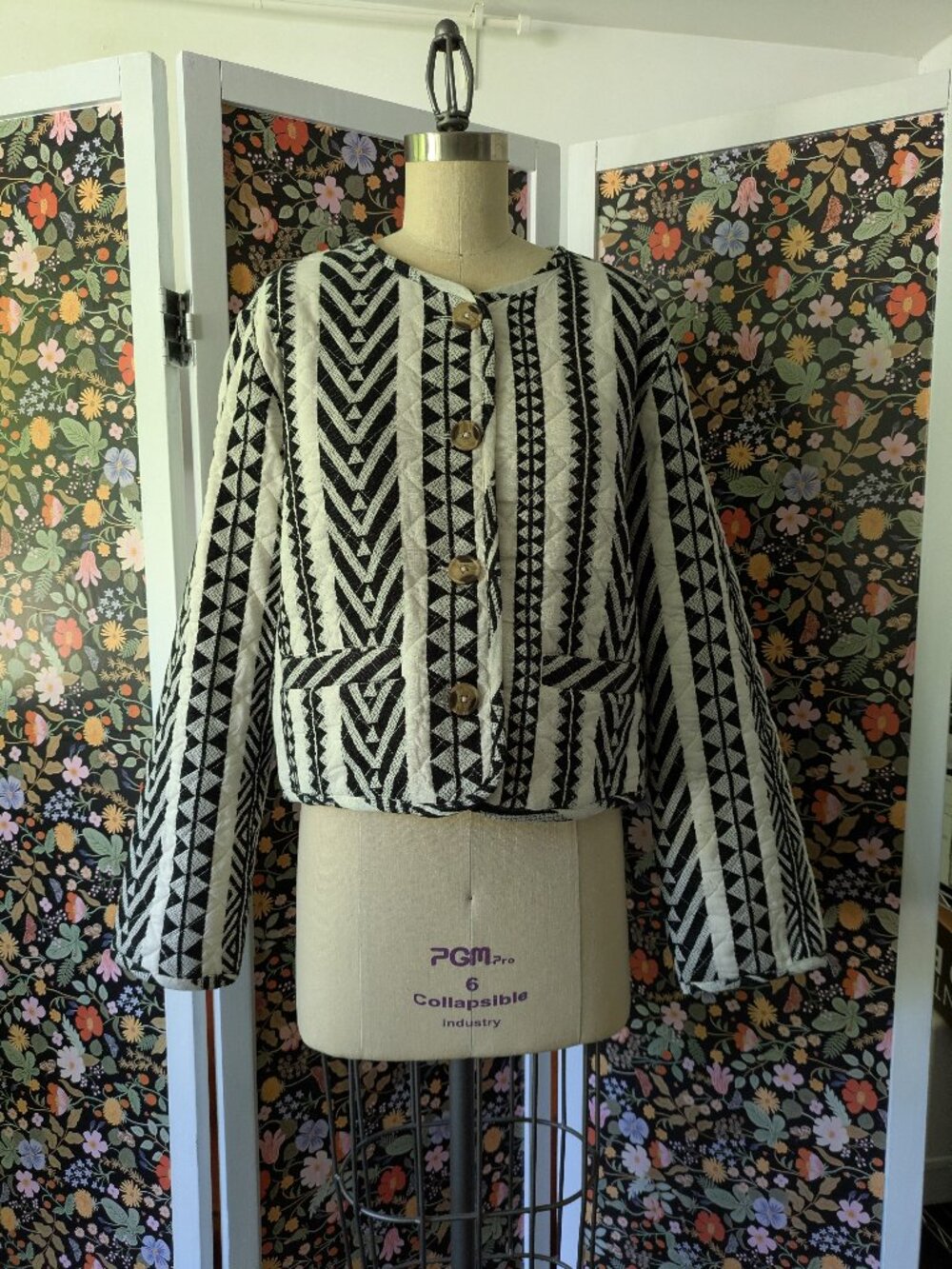 Sanctuary Quilted Jacket, Size M